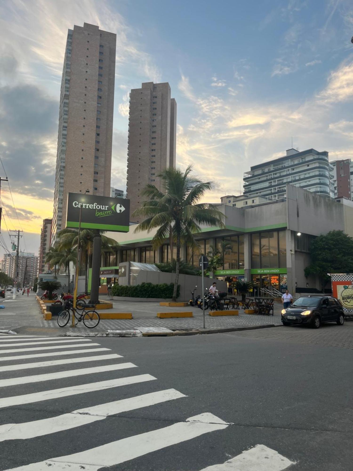 Apartamento Vista Pro Mar Praia Grande  Luaran gambar